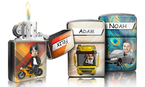 Personalisiertes Feuerzeug – Hobby & Beruf