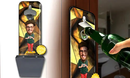 galerie-personalisierter-wandflaschenöffner-mit-auffangbehälter-comic-hobby-beruf-1