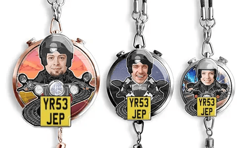 Car air freshener foto motorcycle rider