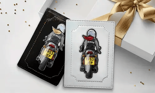 Portadocumenti per moto – un regalo per te