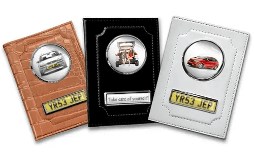 Porte-documents de voiture standard avec voiture/photo et plaque d'immatriculation pour ta sœur