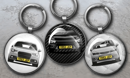 Pyöreä avaimenperä – Premium