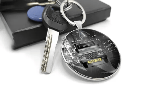 Nyckelring rund - Premium XL