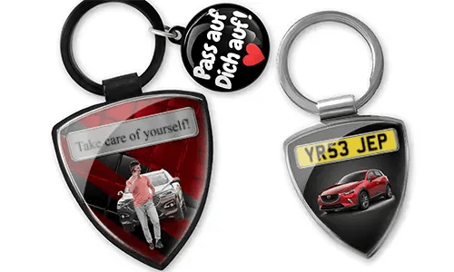 Klíčenkový štít pro syna