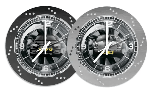 Chrom Wand-Uhr-Bremsscheibe