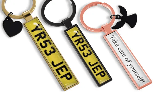 Keychain - License plate