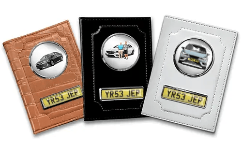 Car documents holder lying