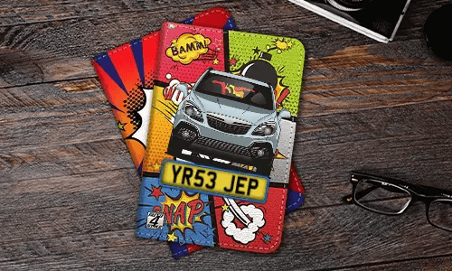 auto hülle Comic 3 in einer Tasche auto schutzhülle innen