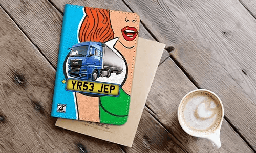 auto hülle Comic 1 auto papiere etui