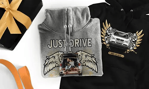 auto pullover Schwarz mit schwarzem Auto pullover auto