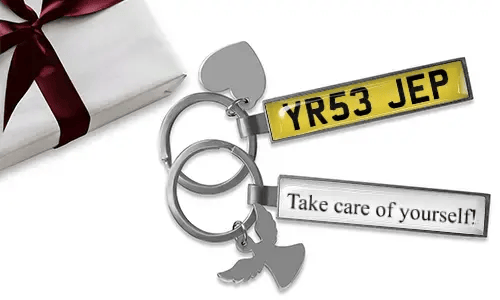 Custom metal keychain for grandma