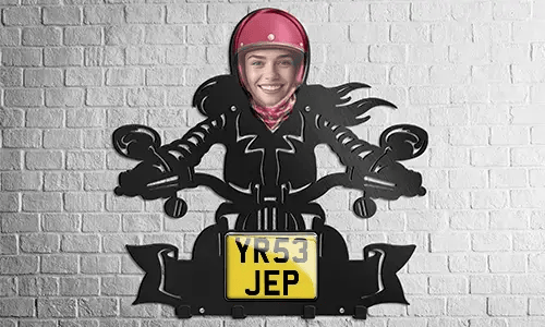 gallery-keyholder-wall-motorcycle-rider-skeleton-face-license-plate-and-text-printed-1