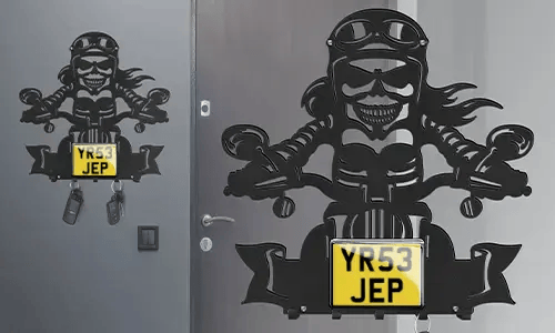 gallery-keyholder-wall-skeleton-motorcycle-rider-license-plate-text-printed-3