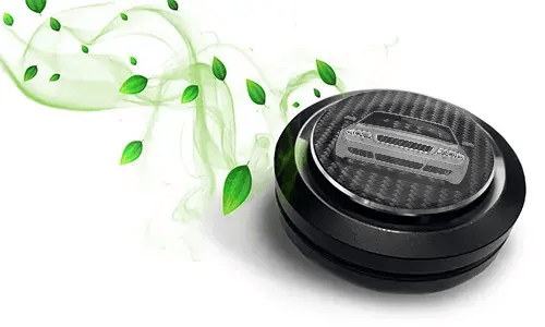 auto duftdose mit Carbon Hintergrund raumduft auto