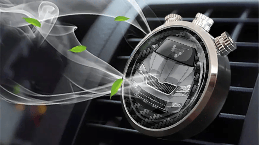 Ambientador de coche para soporte de ventilación
