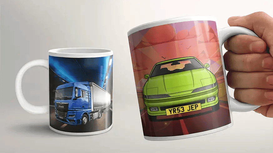 Tasse pour voiture